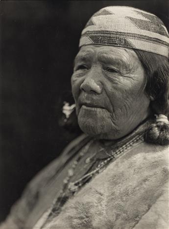 EDWARD S. CURTIS (1868-1952) Cheyenne * Peachy To-Die - Hoopa * Pavia - Taos * Woman of the Desert, Navaho.